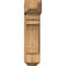 Ekena Millwork Olympic Craftsman Rough Sawn Bracket w/ Offset Brace, Western Red Cedar, 8"W x 20"D x 32"H BKT0806X20X32OLY04RWR - alternate 4